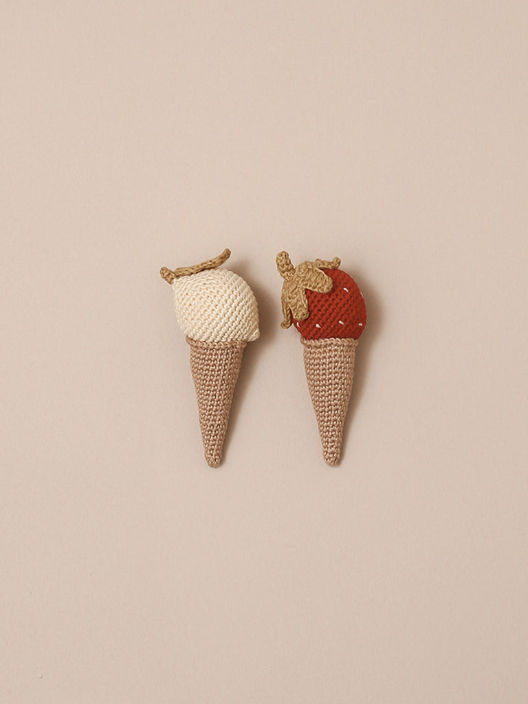 Strawberry Ice Cream Rattle