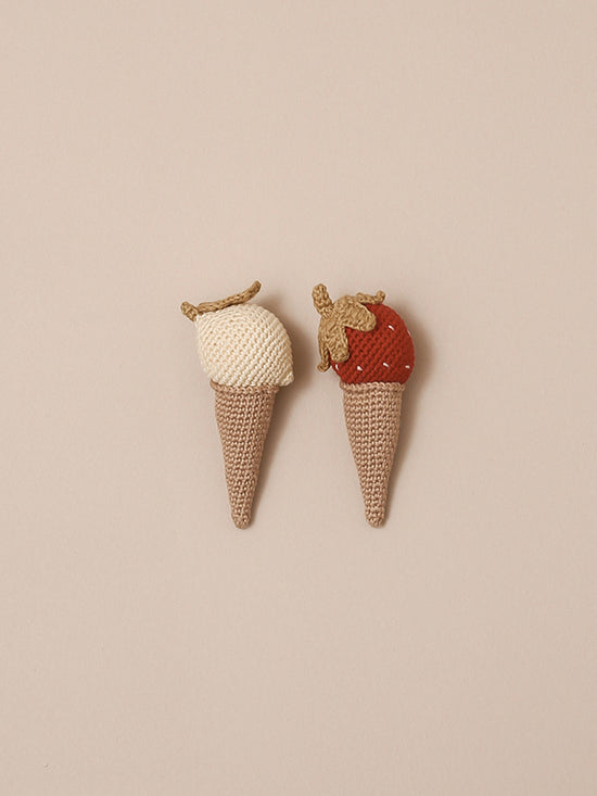 Strawberry Ice Cream Rattle