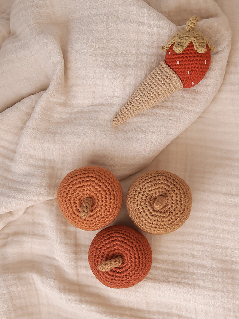 Strawberry Ice Cream Rattle