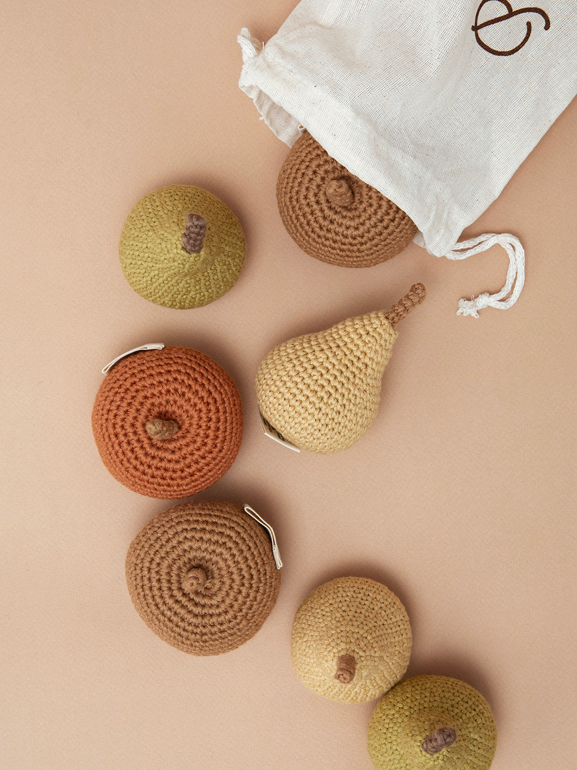 Pear Rattle with Bell