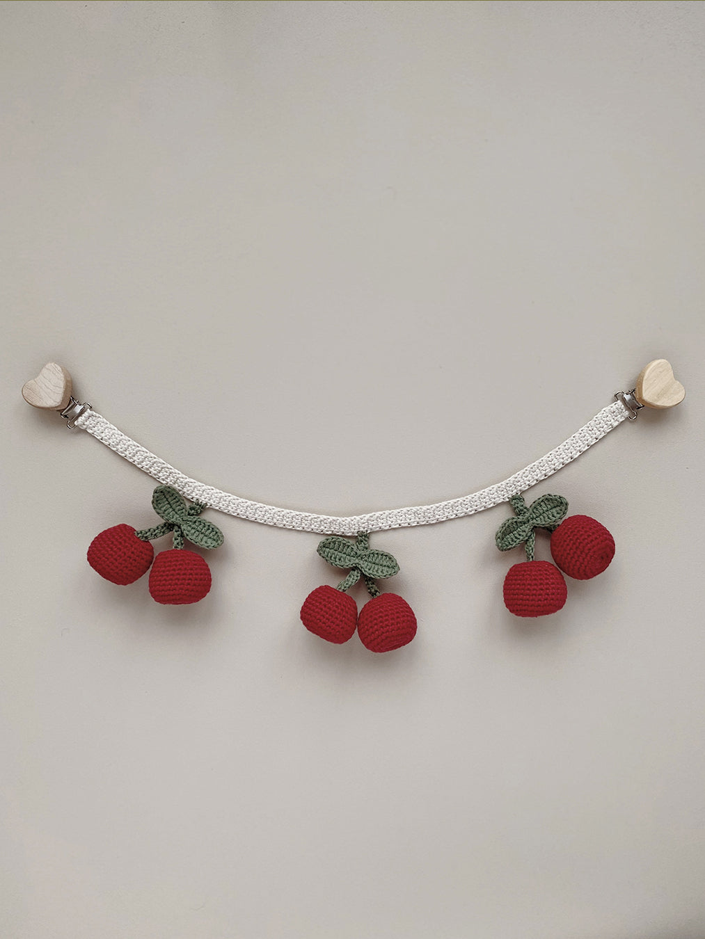 Cherry Pram Chain with Bell