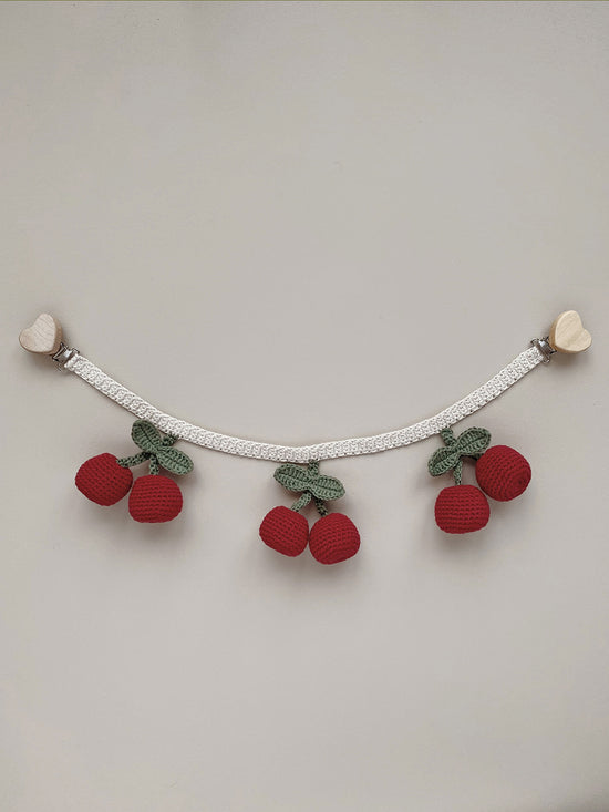 Cherry Pram Chain with Bell