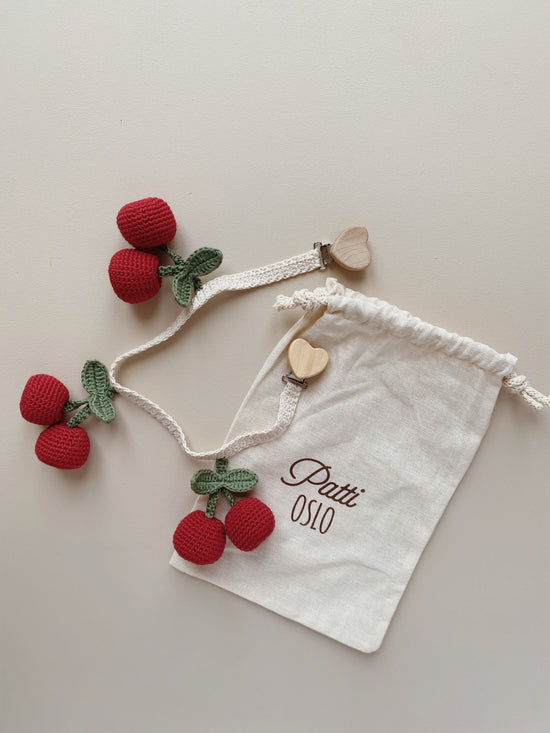 Cherry Pram Chain with Bell