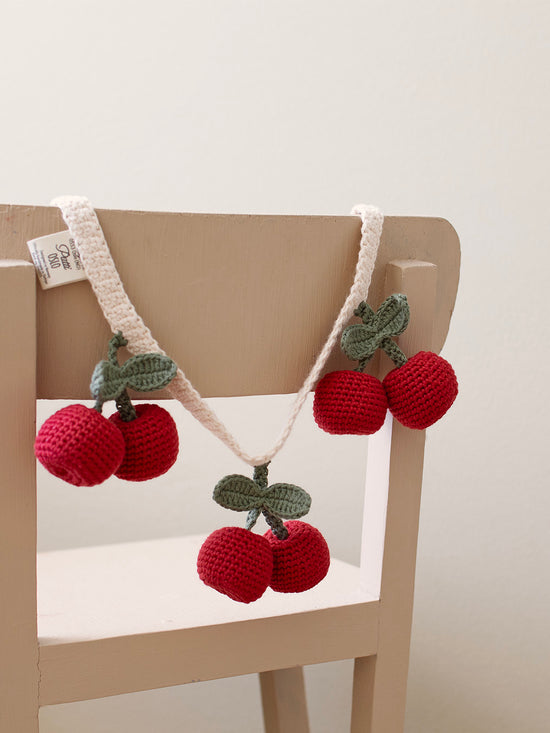 Cherry Pram Chain with Bell
