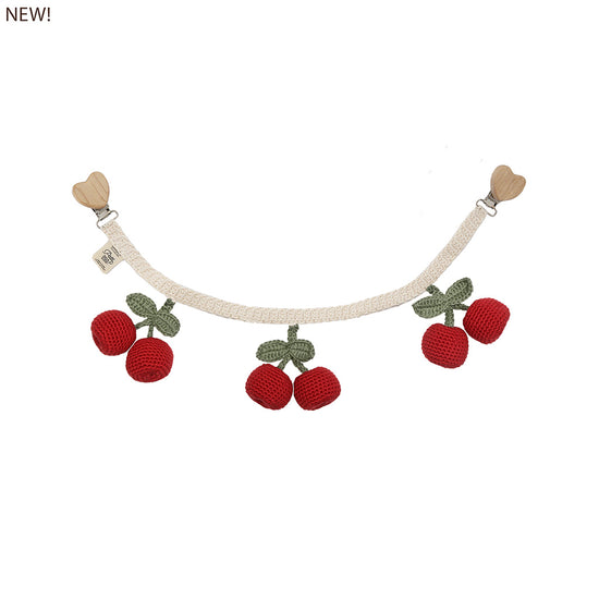 Cherry Pram Chain with Bell