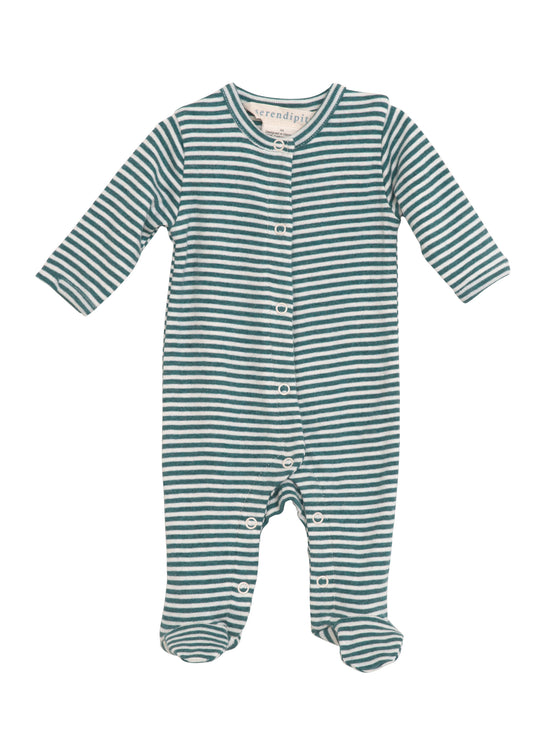 Arctic Stripe Sleepsuit
