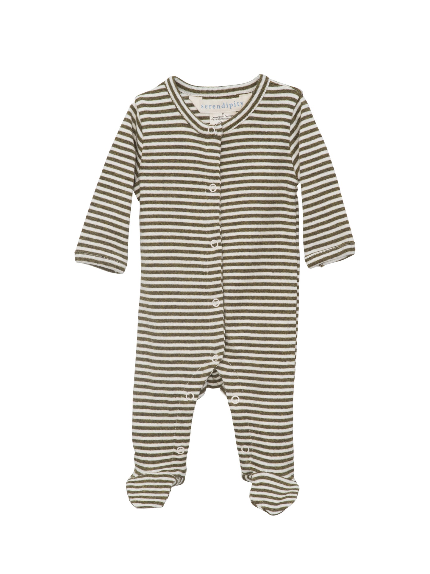 Seaweed Stripe Sleepsuit