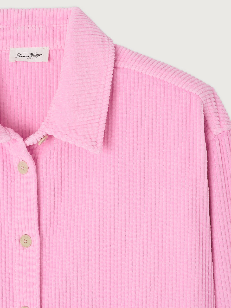Bubblegum Jumbo Cord Padow Overshirt
