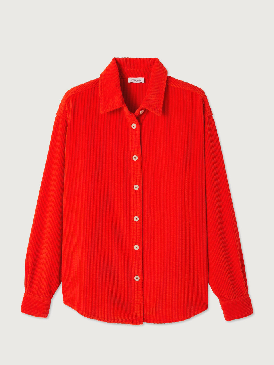 Strawberry Jumbo Cord Padow Overshirt