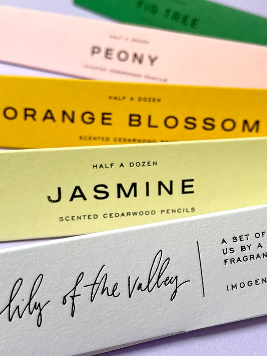 Orange Blossom Scented Pencils