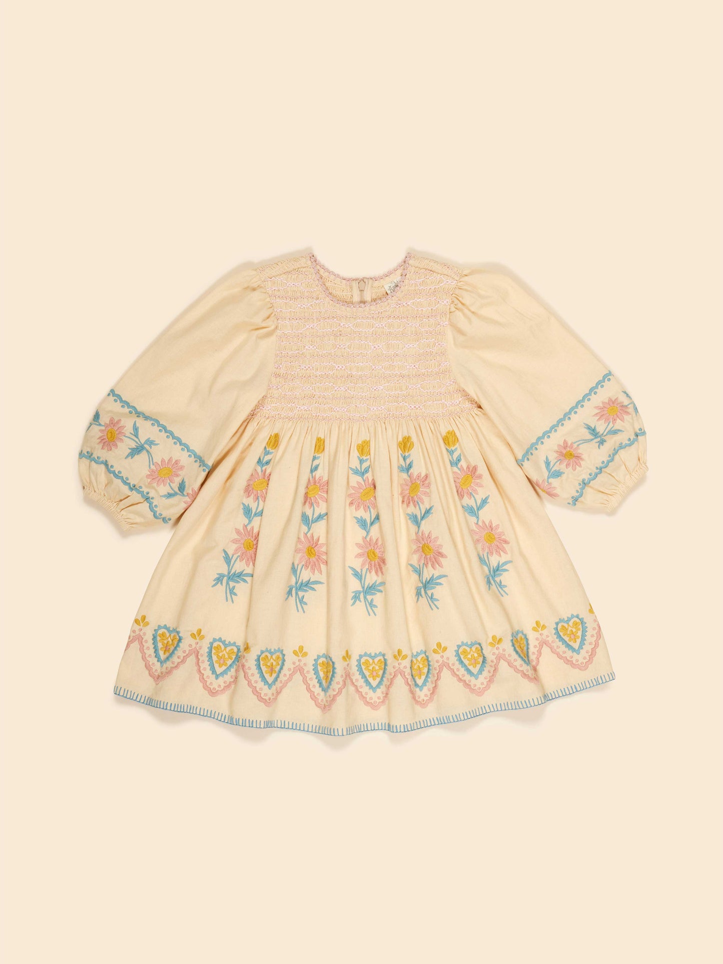 Penny Smock Dress - Cashew
