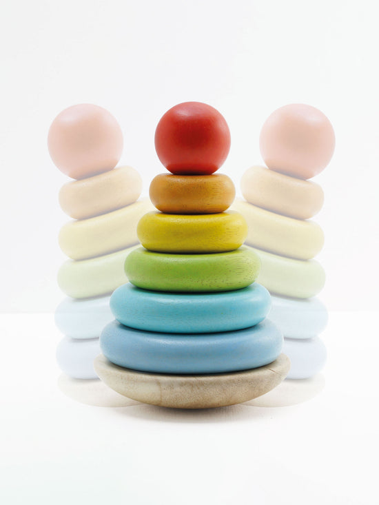 Rainbow Stacking Tower