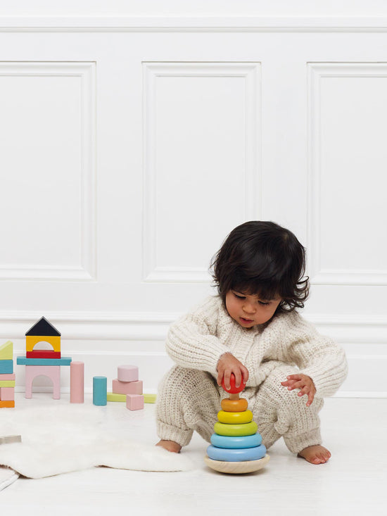 Rainbow Stacking Tower