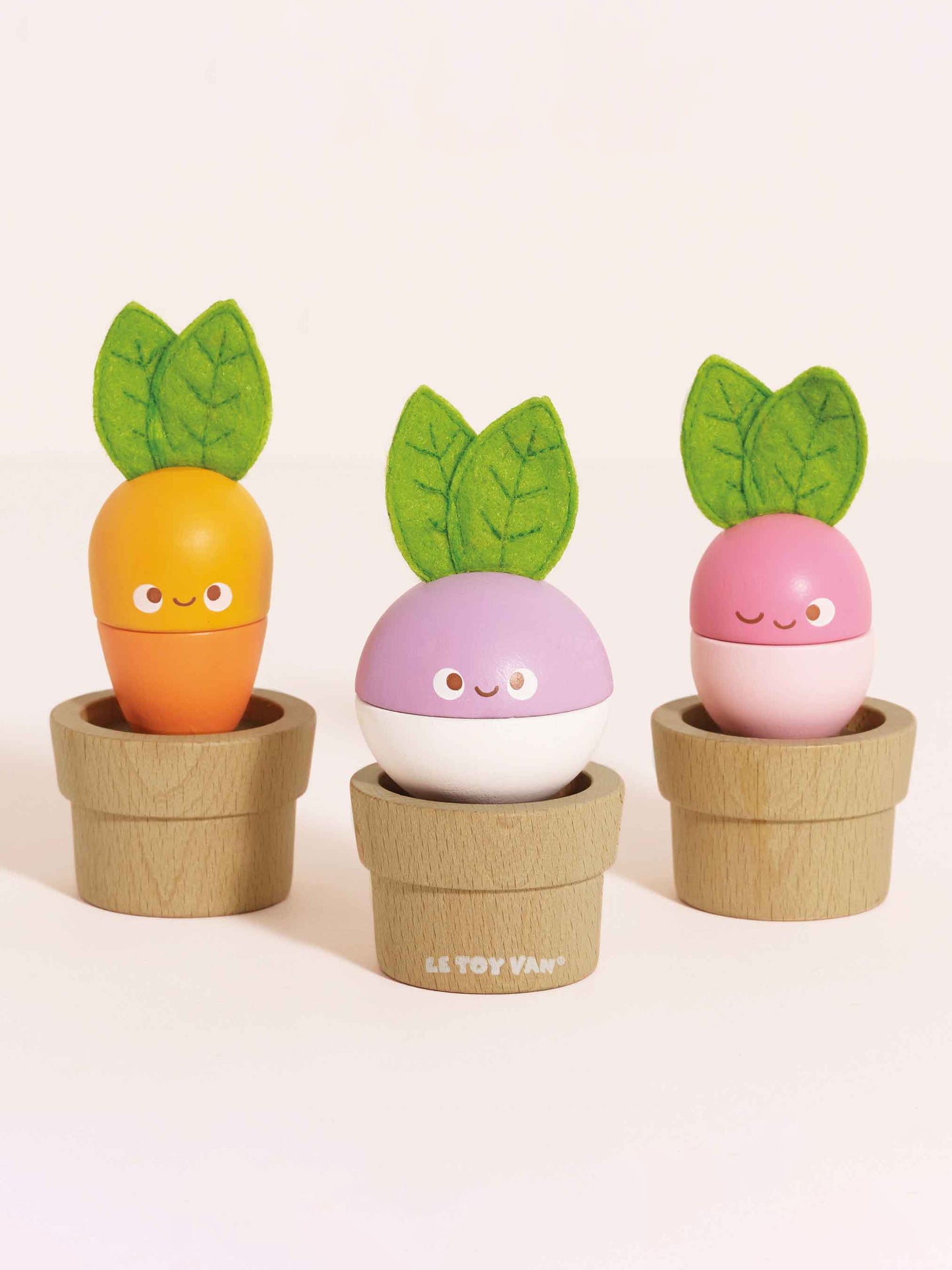 Stacking Wooden Veggies