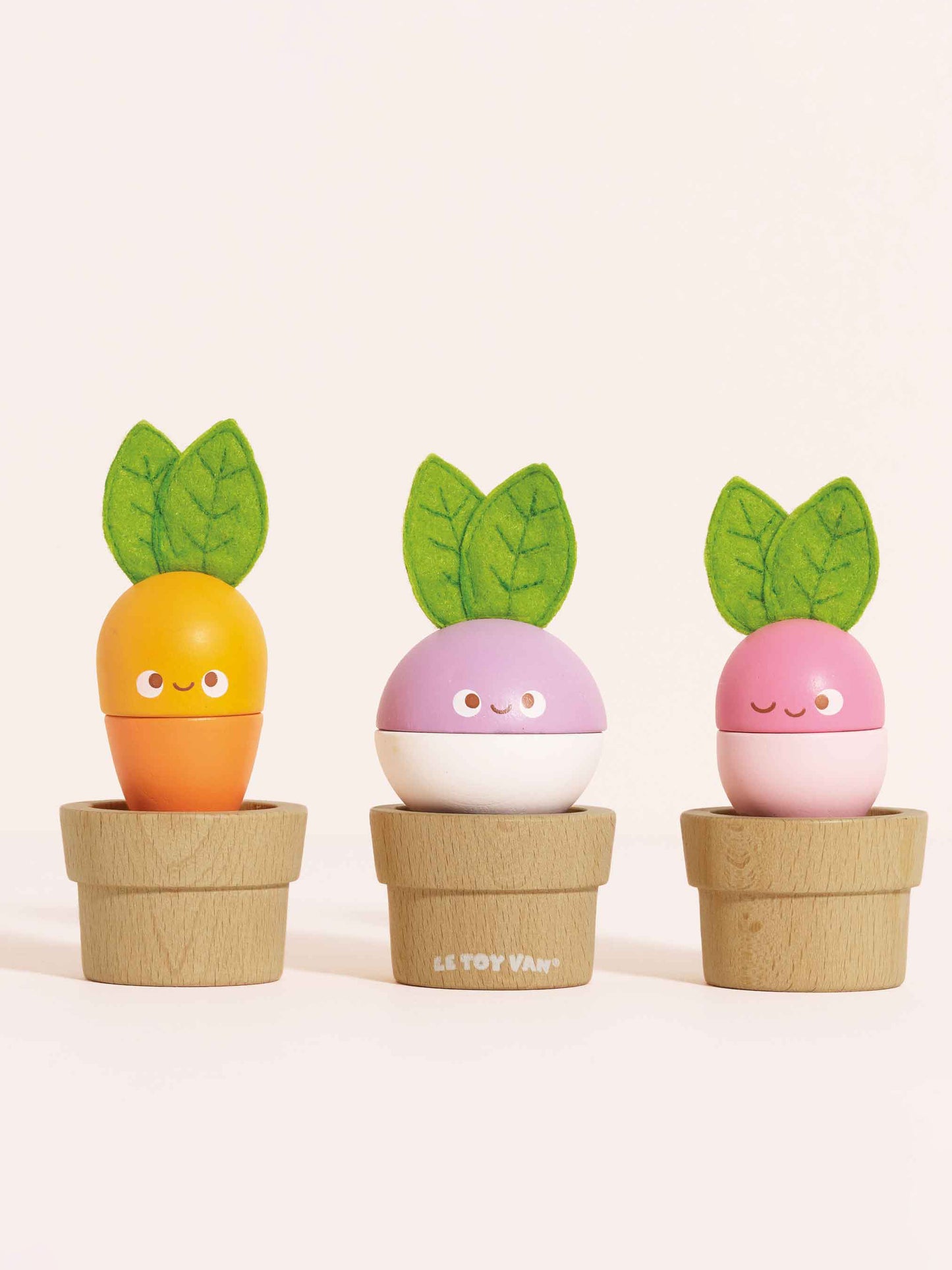 Stacking Wooden Veggies