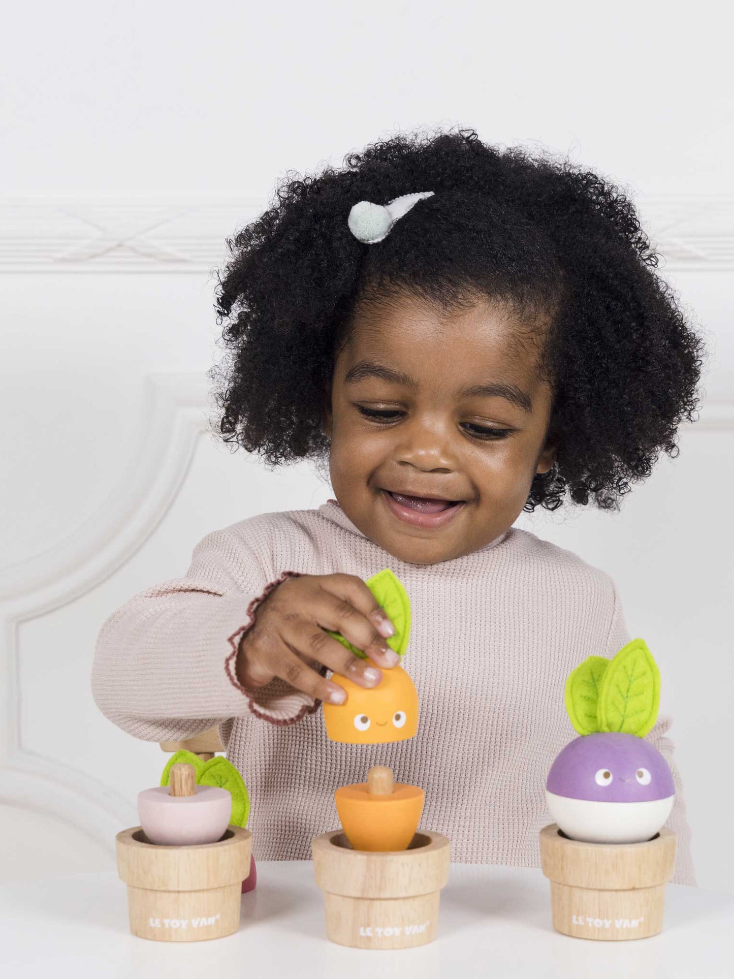 Stacking Wooden Veggies