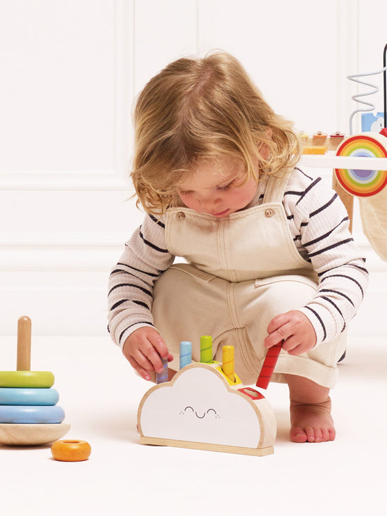 Rainbow Cloud Pop-up Toy