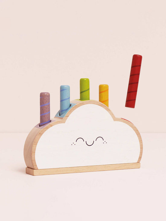 Rainbow Cloud Pop-up Toy