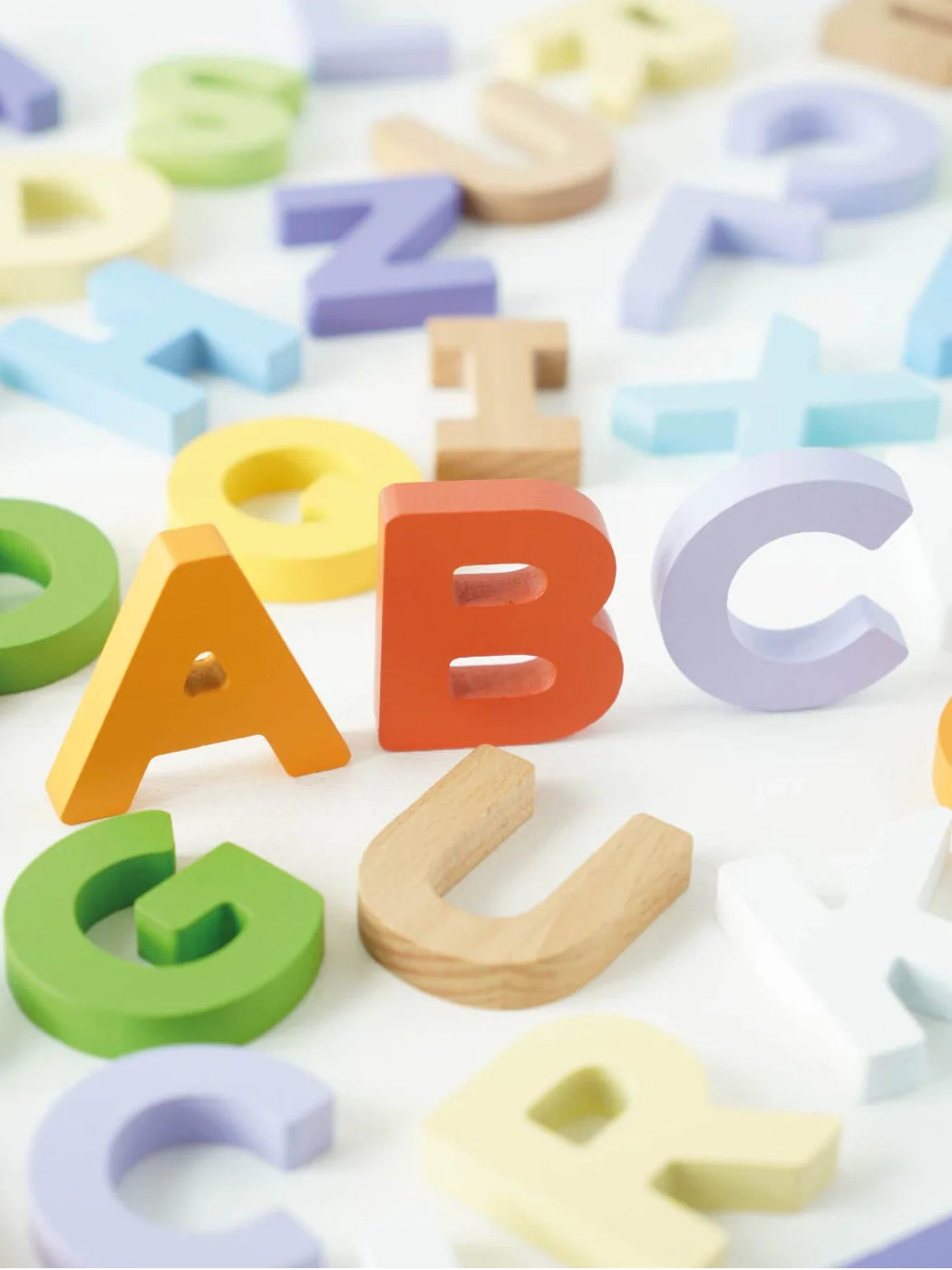 Wooden Alphabet Set & Bag