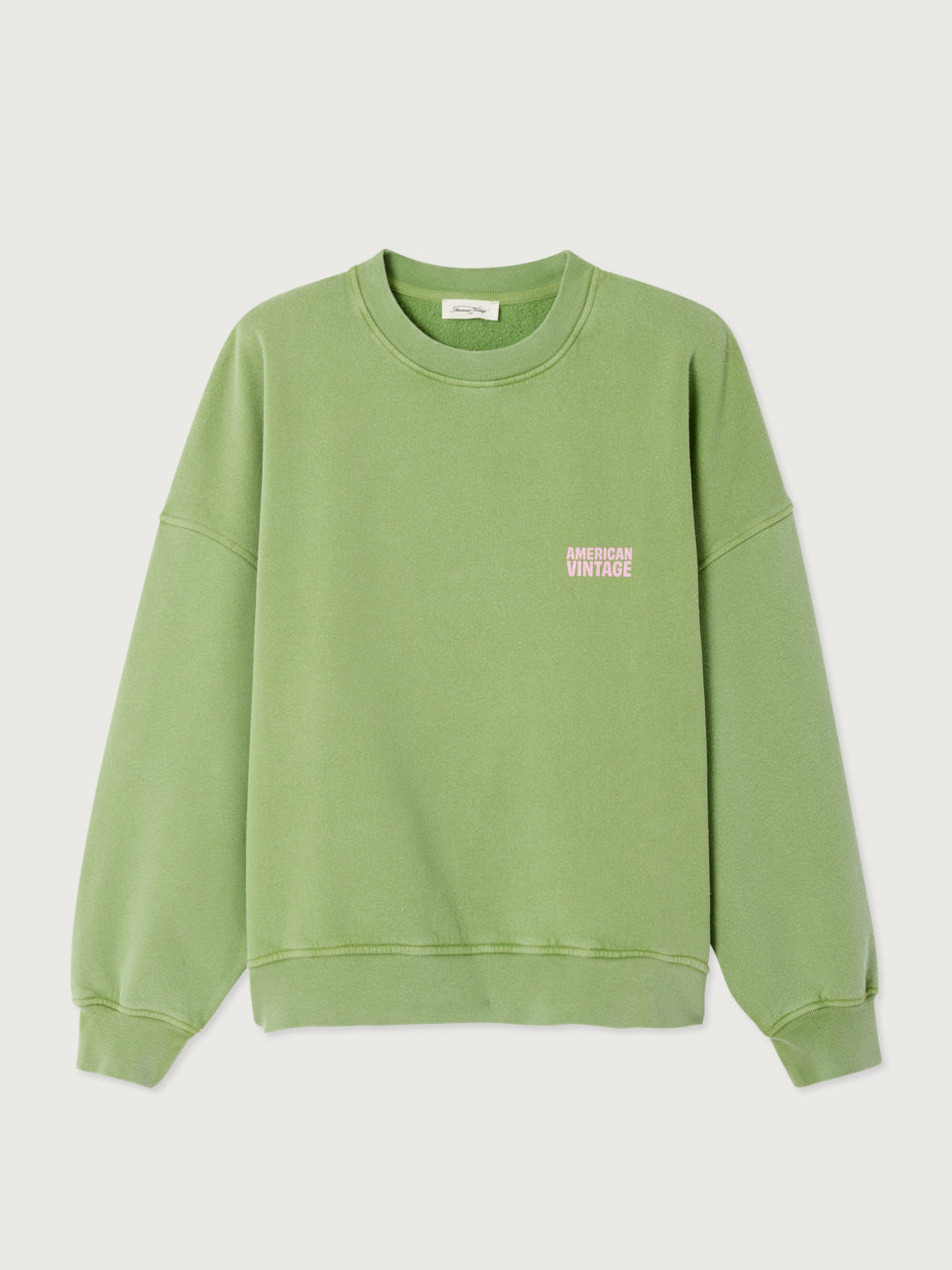 Vintage Lime Plizzy Sweatshirt