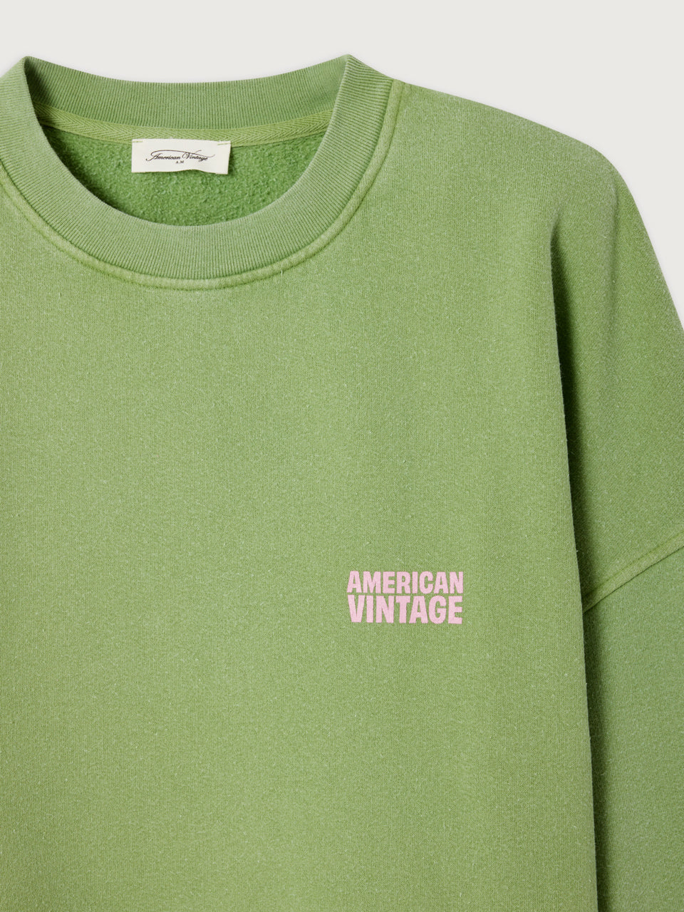 Vintage Lime Plizzy Sweatshirt
