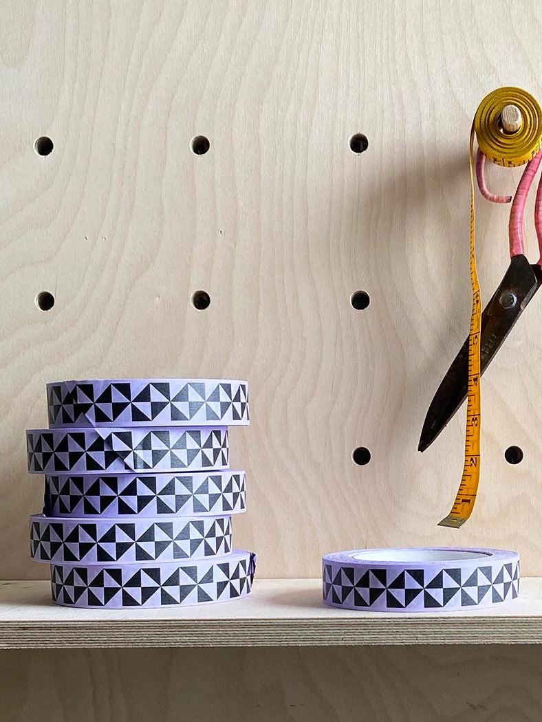 Lilac Pinwheel Tape