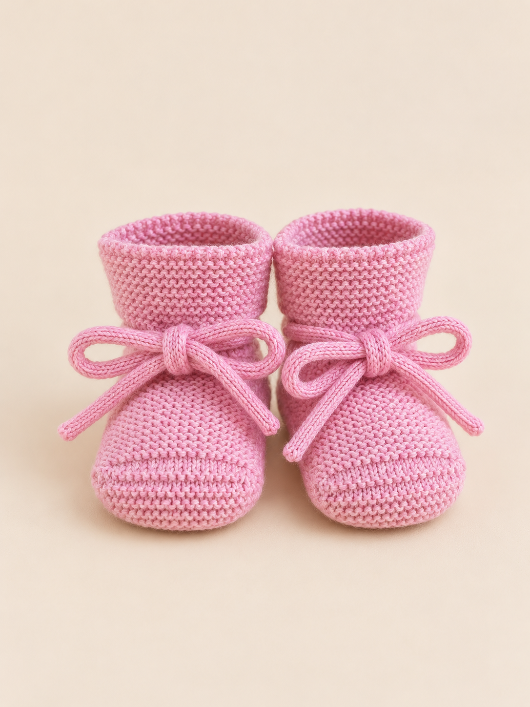 Cotton Candy Baby Booties