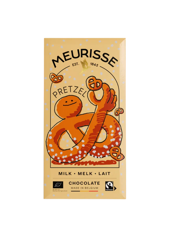 Milk Chocolate with Pretzels