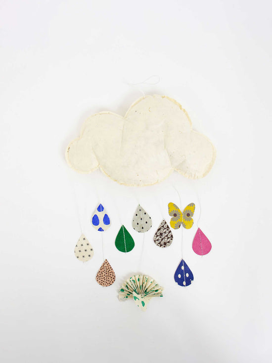 Raindrops Mobile