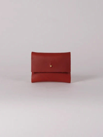 Redcurrant Loux Leather Wallet