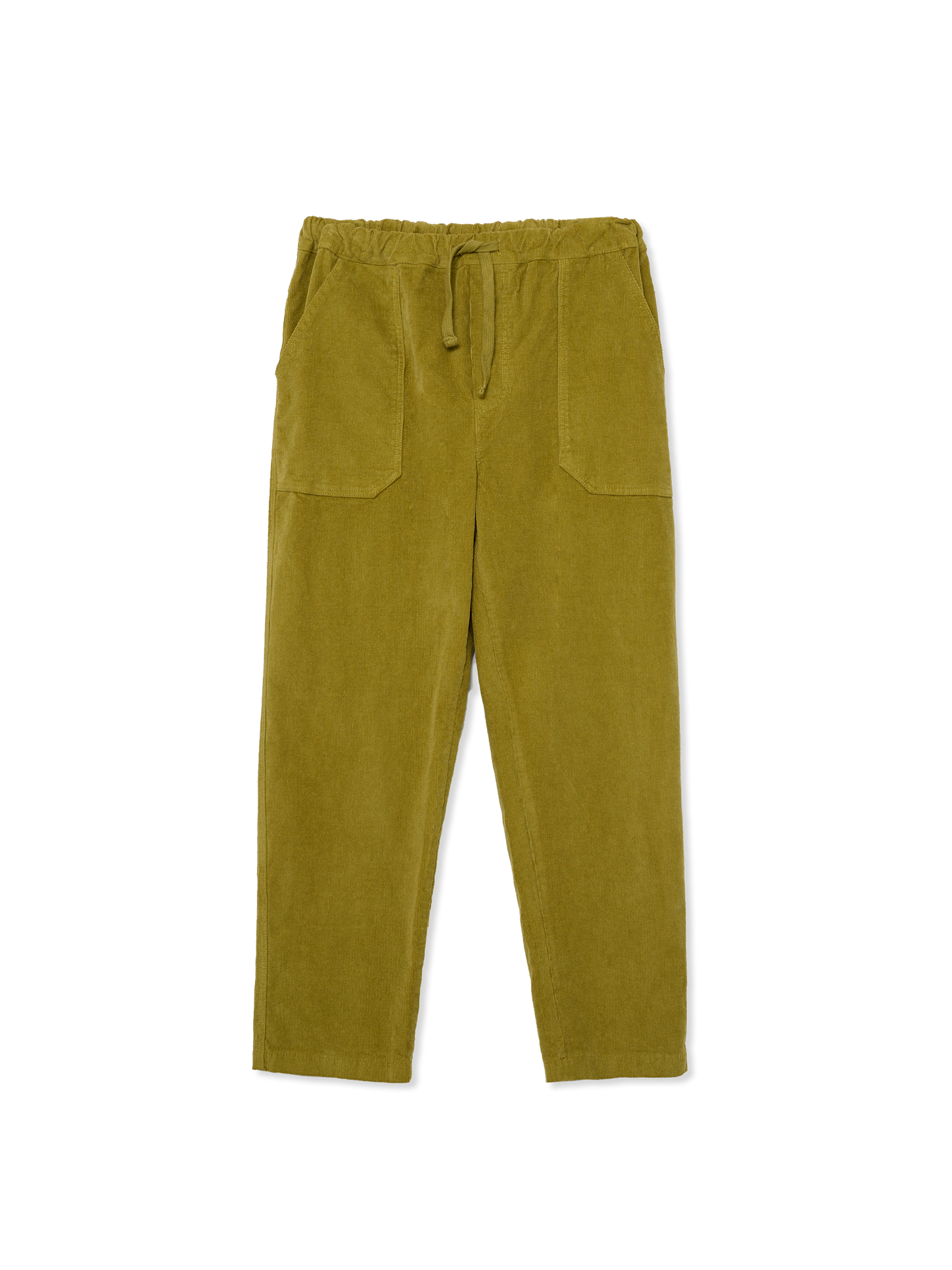 Green Comfort Corduroy Trousers