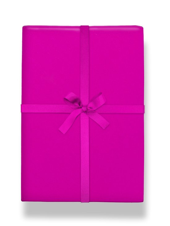 Cerise Pink Colour Block Roll Wrap