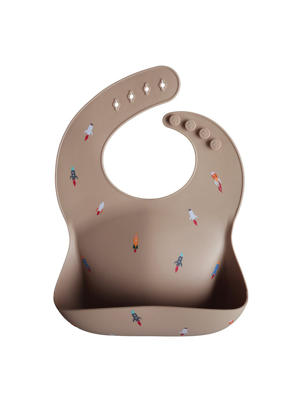 Rocket Silicone Bib