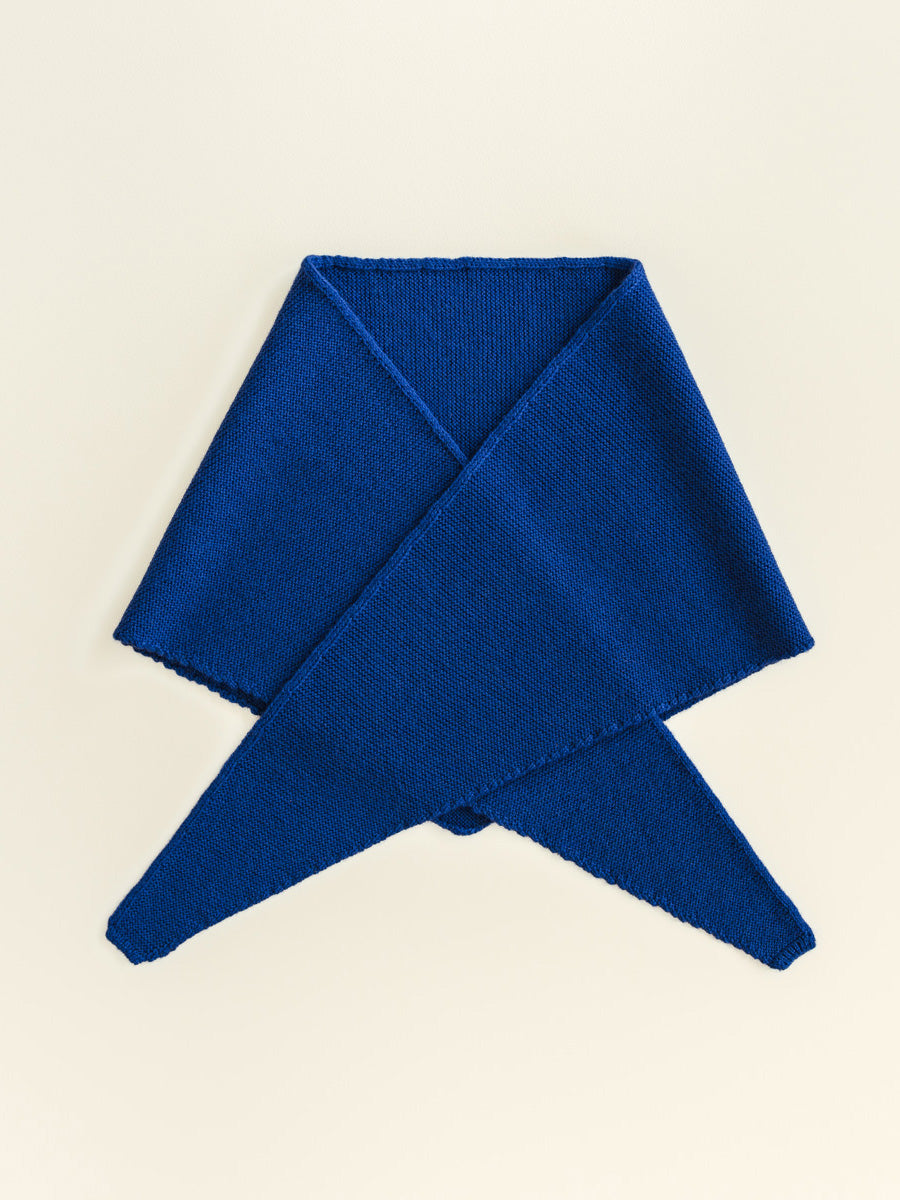 Cobalt Blue Josephina Triangle Scarf