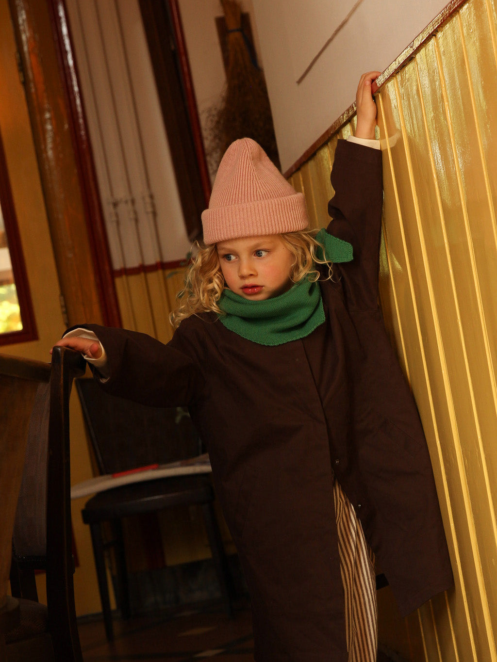 Grass Josephina Triangle Scarf