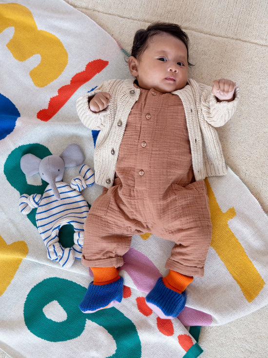 Numbers Baby Blanket