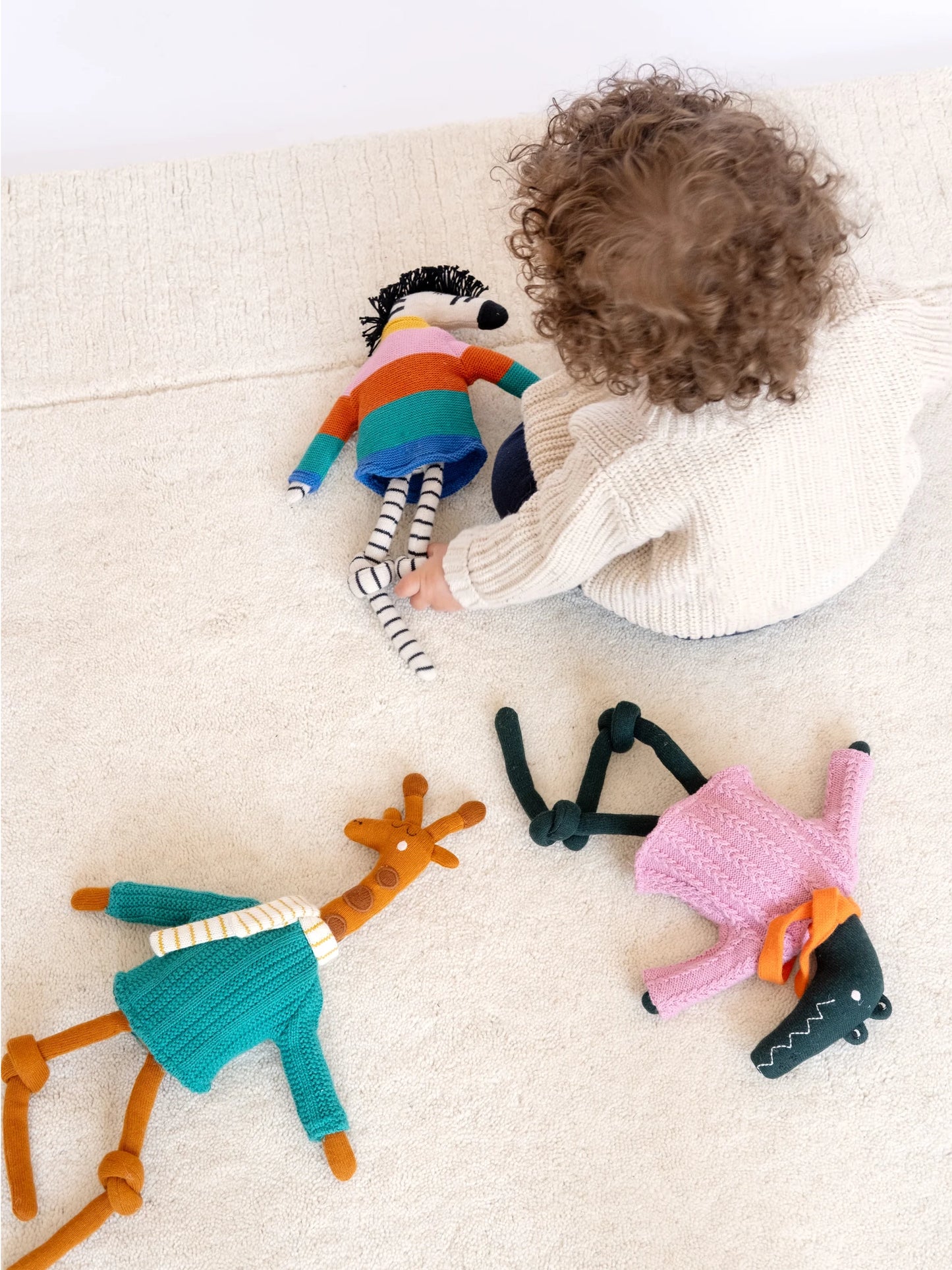 Giraffe Knitted Ragdoll