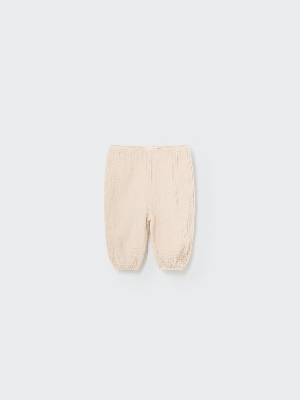 Ecru Soft Gauze Newborn Pants