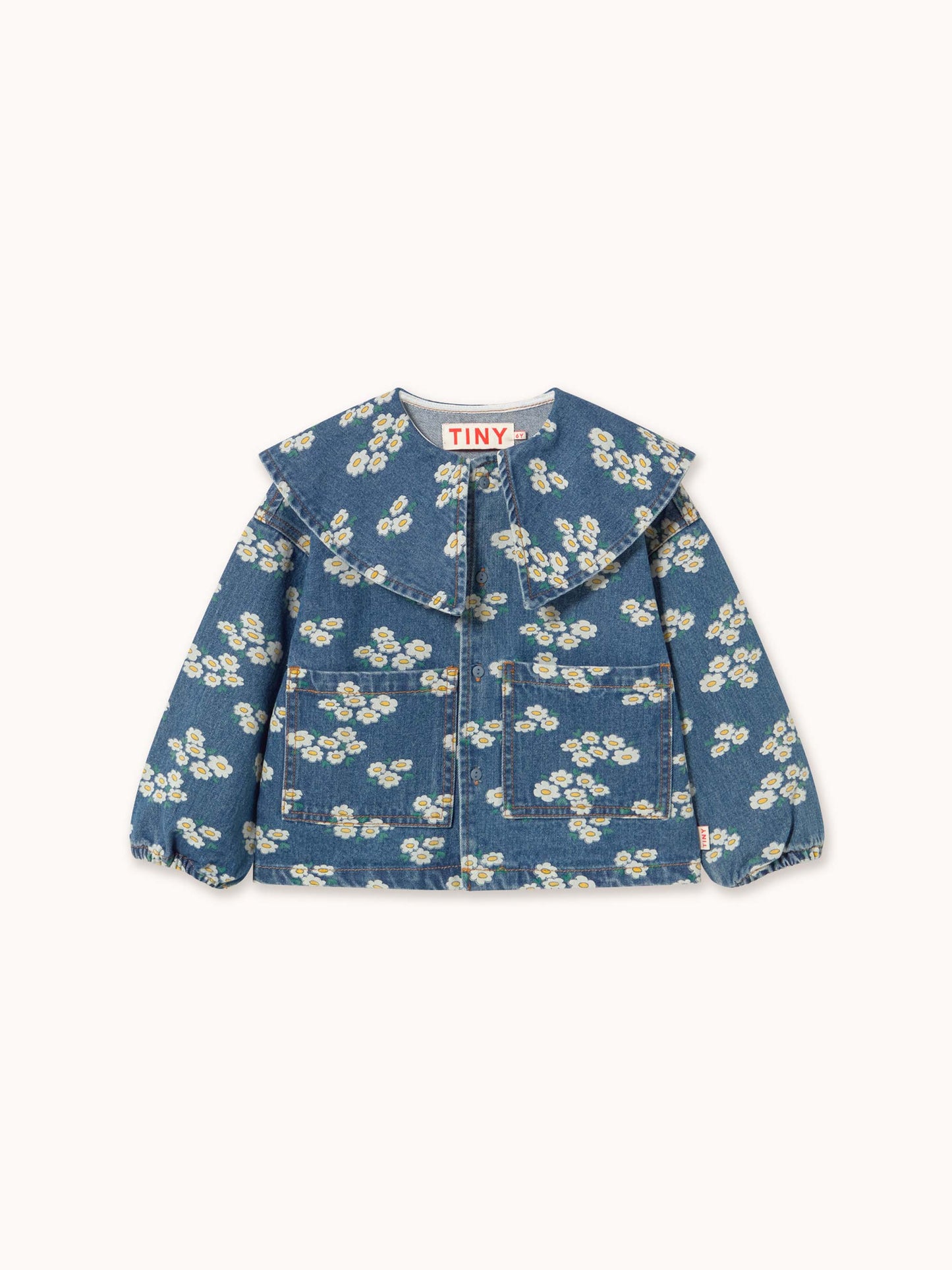 Blossoms Denim Shirt