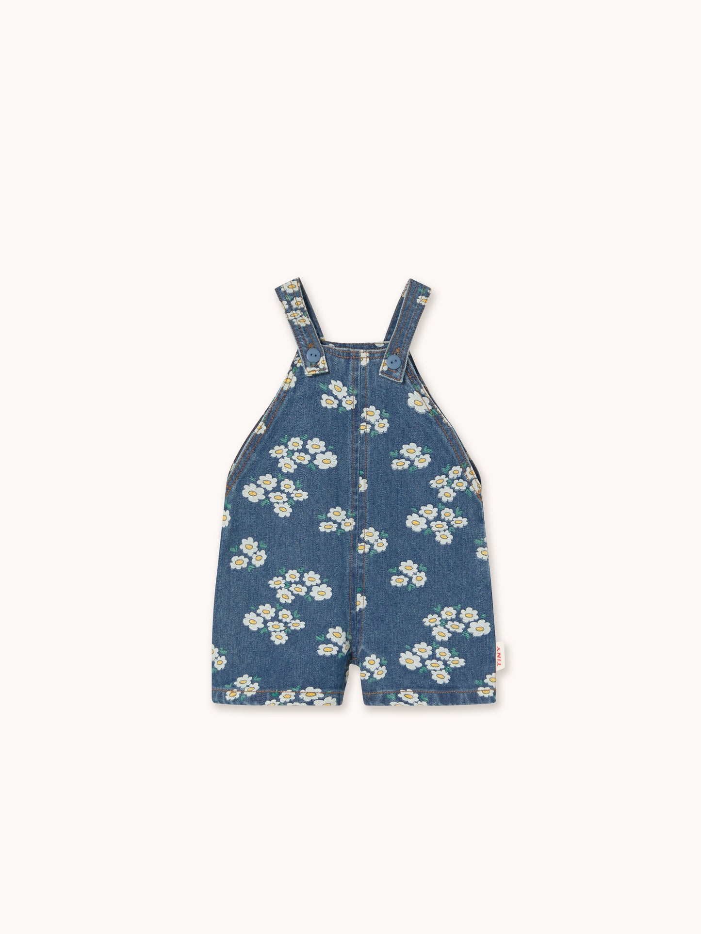Blossoms Denim Short Dungaree