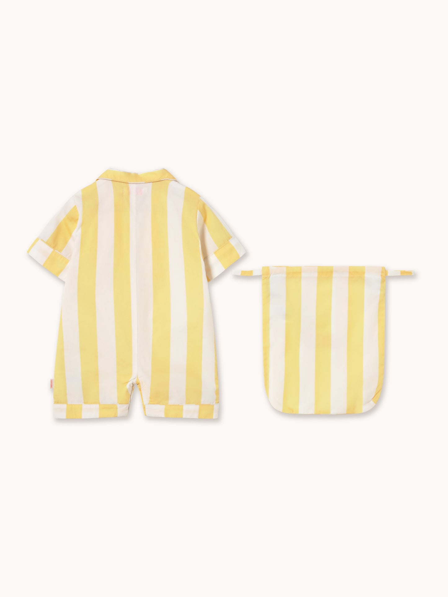 Yellow Stripes Baby One-Piece