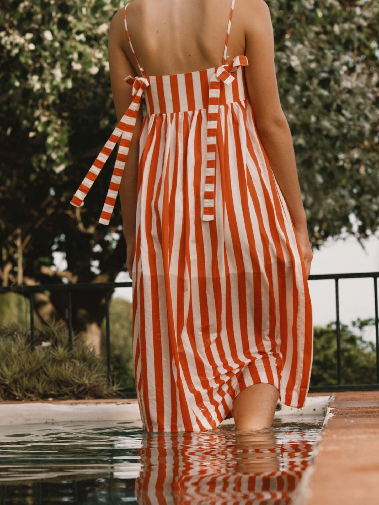 Striped Bows Dress