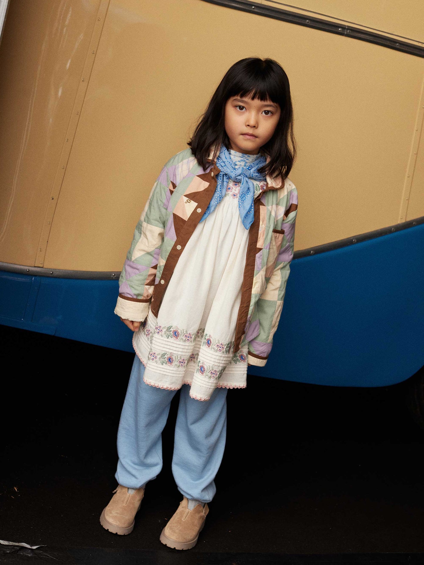 Milk Cream Stevie Dress