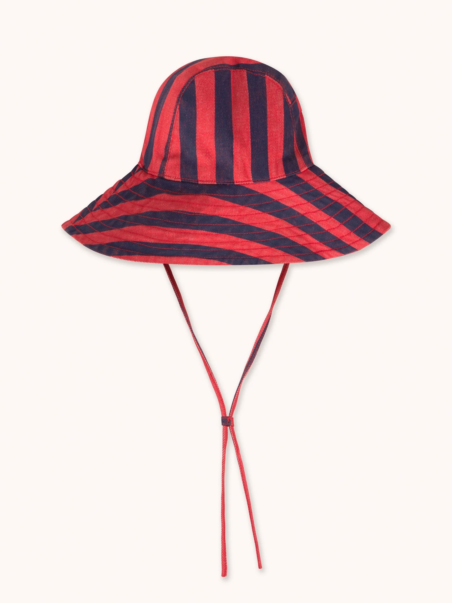 Stripes Denim Bucket Hat