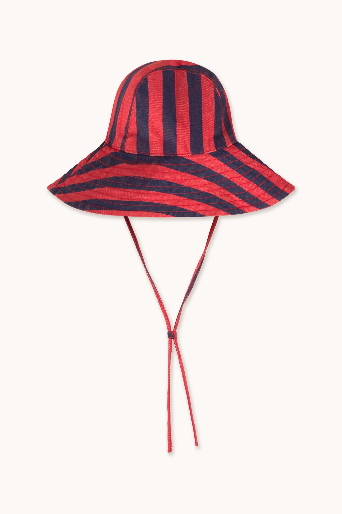 Stripes Denim Bucket Hat