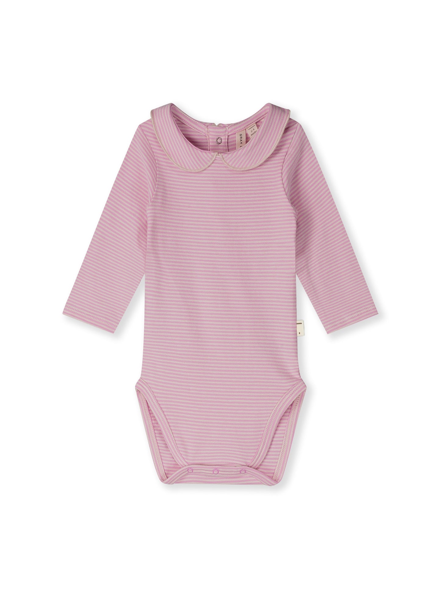 Bubblegum & Cream Baby Collar Onesie