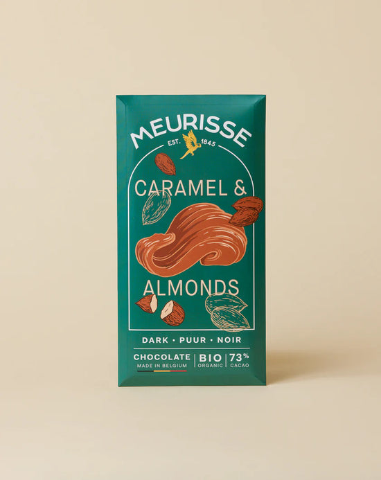 Dark Chocolate with Caramel & Almonds