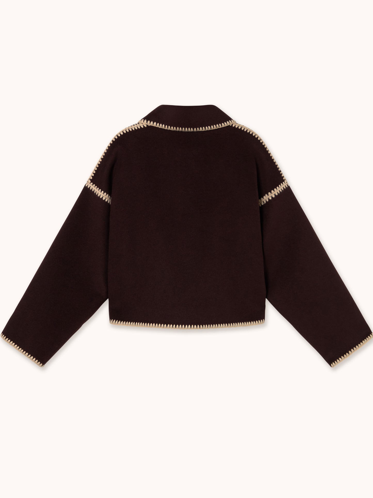 Short Horses Embroidered Coat