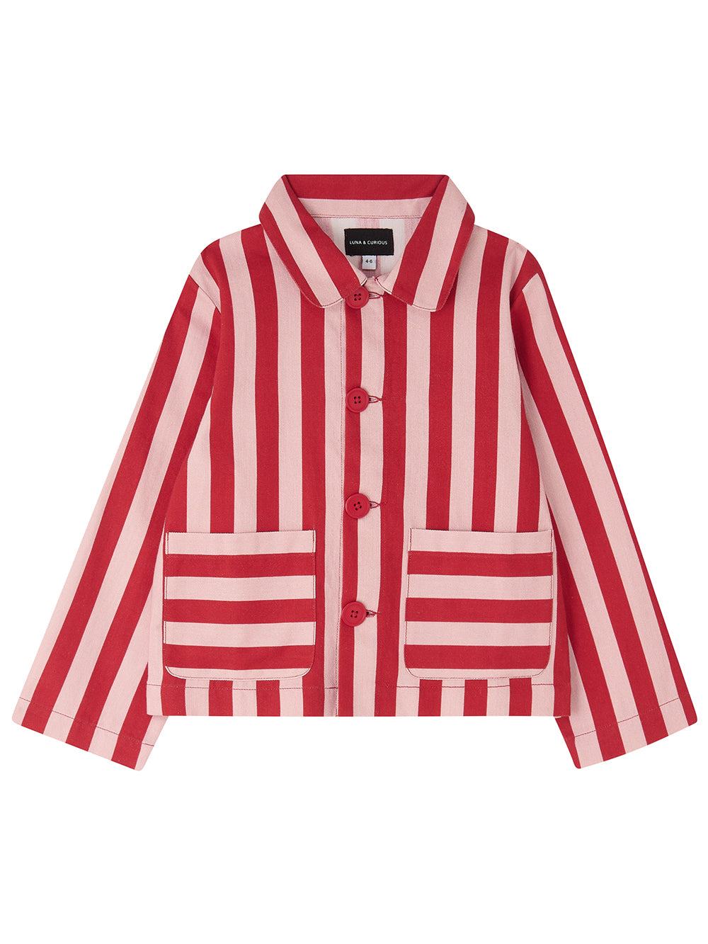 Pink & Red Stripe Arnie Jacket
