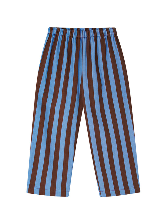 Brown & Cornflower Stripe Arnie Trousers